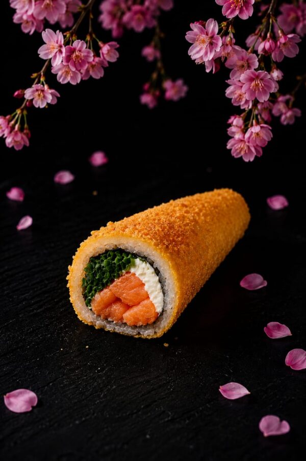 Handroll de Salmón